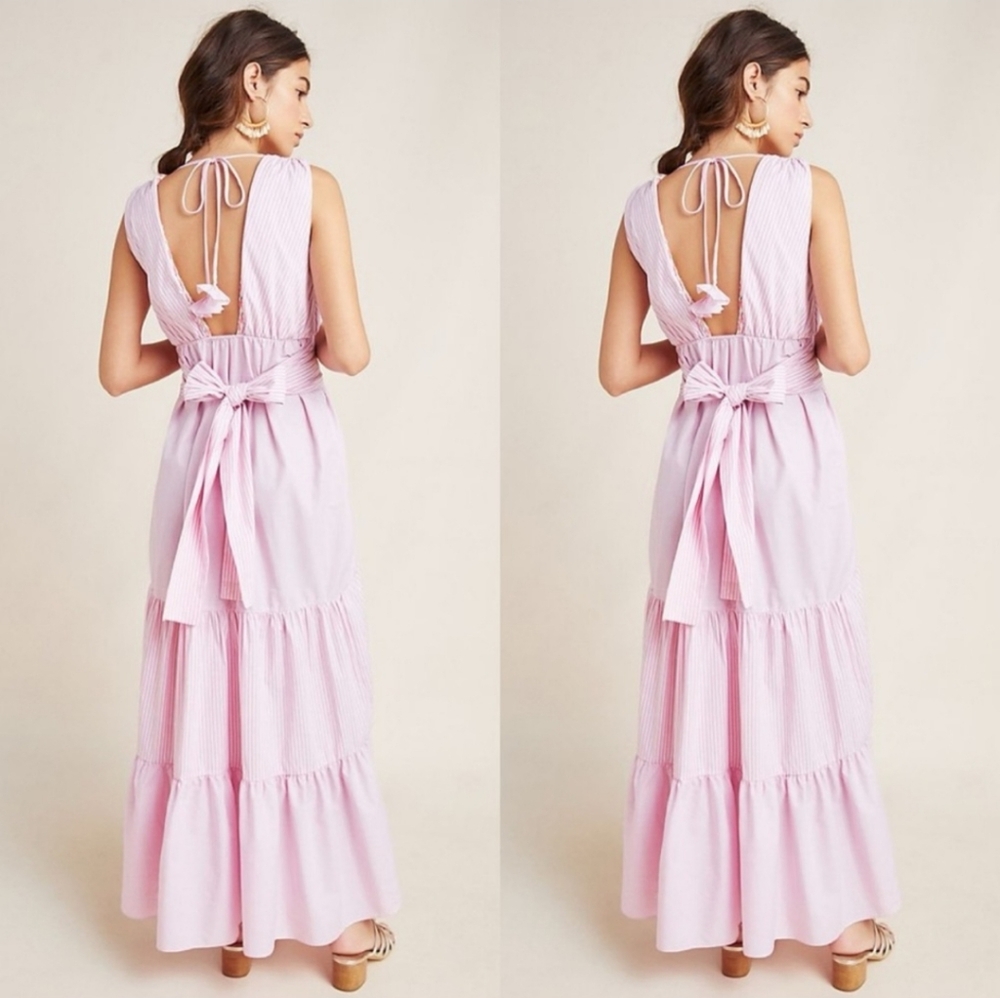 Anthropologie Kensie Tiered Maxi Dress x MISA - Picture 2 of 9